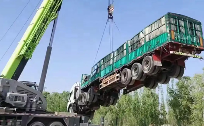 长安镇道路脱困救援案例